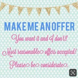 OFFERS ARE CONSIDERED